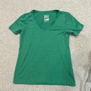 Green Nike V-neck